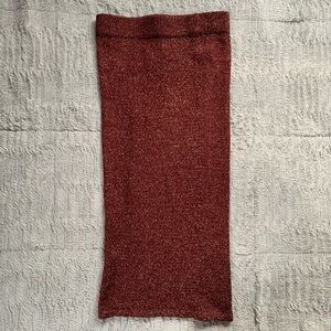 🤑5/$10🤑 Forever21 Burgundy High waist skirt